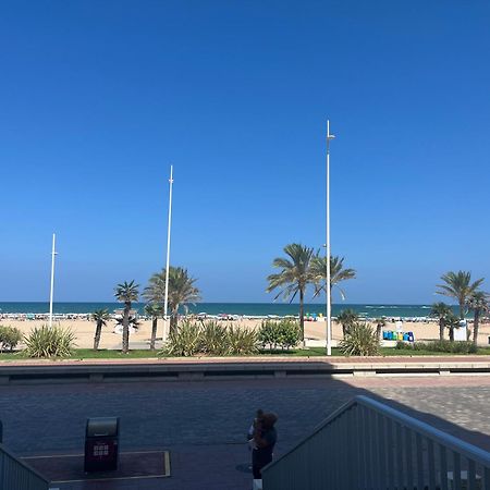 Apartamento 1ª Linea De Playa - Con Piscina Y Parking Playa de Gandia Extérieur photo