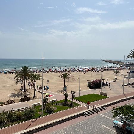 Apartamento 1ª Linea De Playa - Con Piscina Y Parking Playa de Gandia Extérieur photo